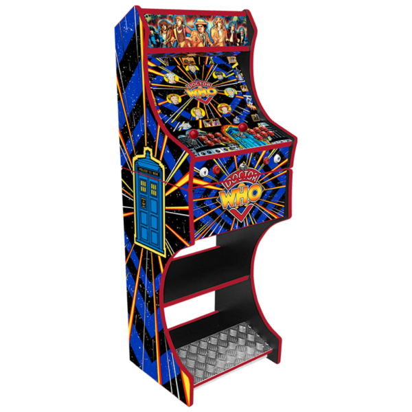 2 Player Arcade Machine - Doctor Who Themed Machine